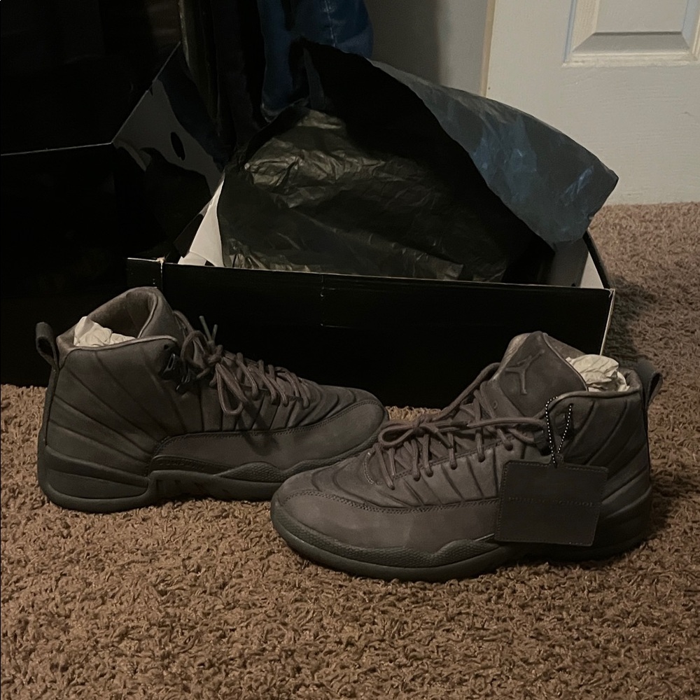 Jordan Dark Gray High-Top Sneakers